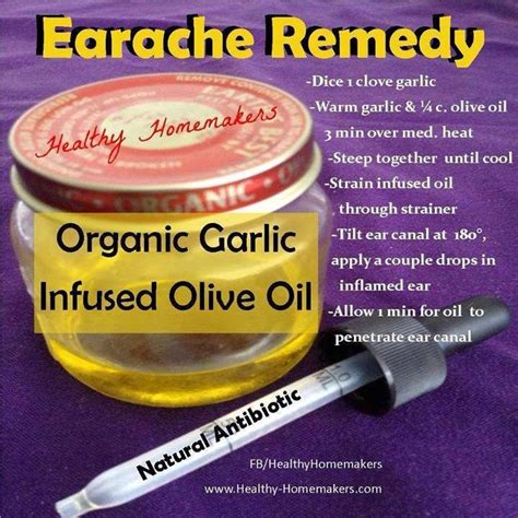 Natural Earache Remedy Mullein Garlic Compound Oil (Calendula flower ...