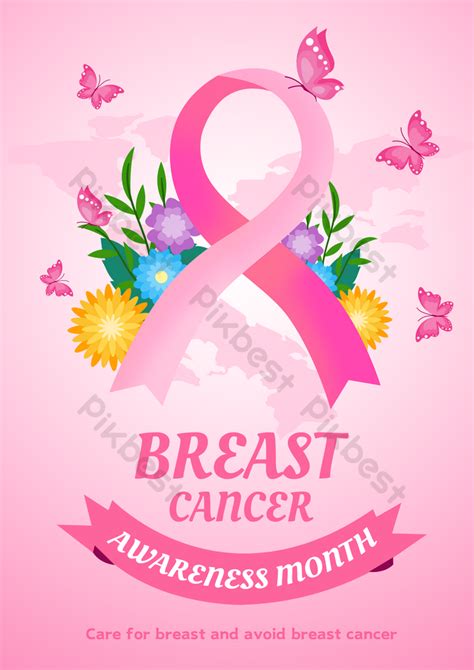 Breast Cancer Awareness Month Posters | PSD Free Download - Pikbest