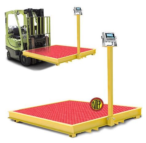 Floor Scale Pallet Scale with Ramp 60" x 48" New 5000 lb x 1 lb 5'x4 ...