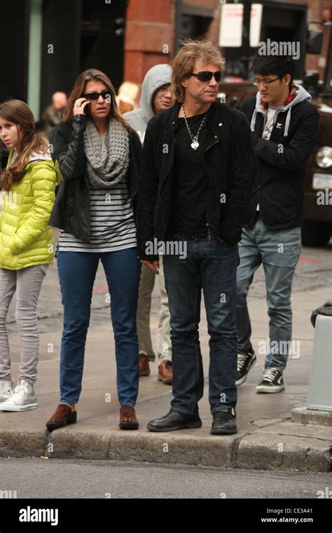 Jon Bon Jovi and Dorothea Hurley out shopping together in Soho New York ...