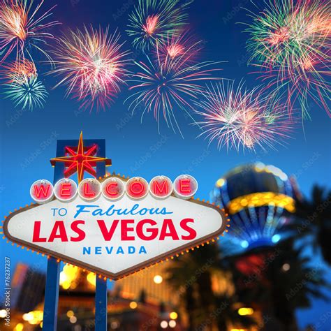 Welcome to Las Vegas Sign Stock Photo | Adobe Stock