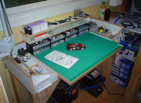 Hobby desk, Workbench, Hobby room