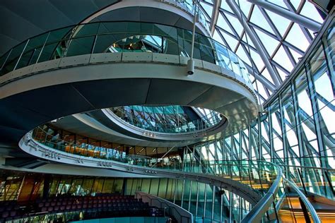 city hall London Architecture, Architecture Details, City Hall London, Moon Walk, Hall Interior ...