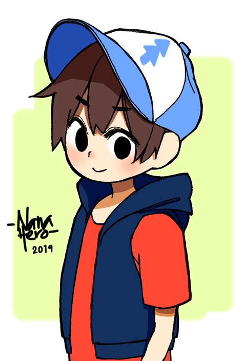 dipper pines (gravity falls) Nanahero - Illustrations ART street