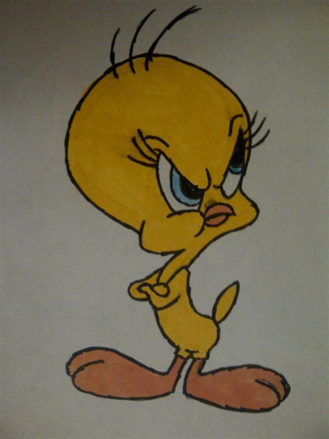 Tweety Bird Drawing at GetDrawings | Free download