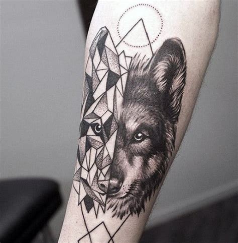 40 Wolf Forearm Tattoo Designs For Men - Masculine Ink Ideas