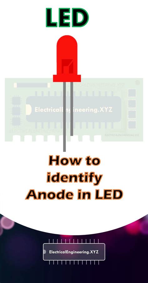 LED Symbol and Anode/Cathode Identification