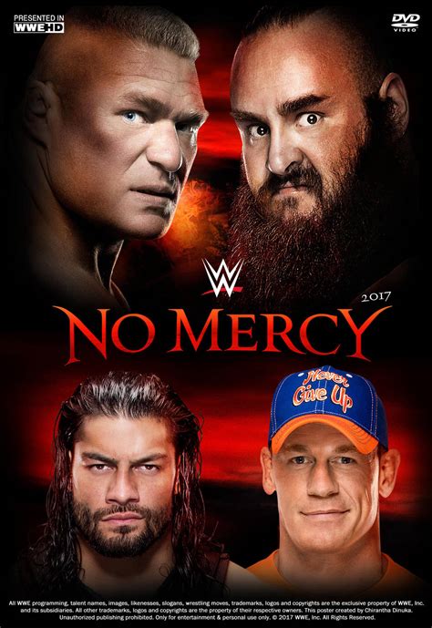 WWE No Mercy 2017 Poster by Chirantha on DeviantArt