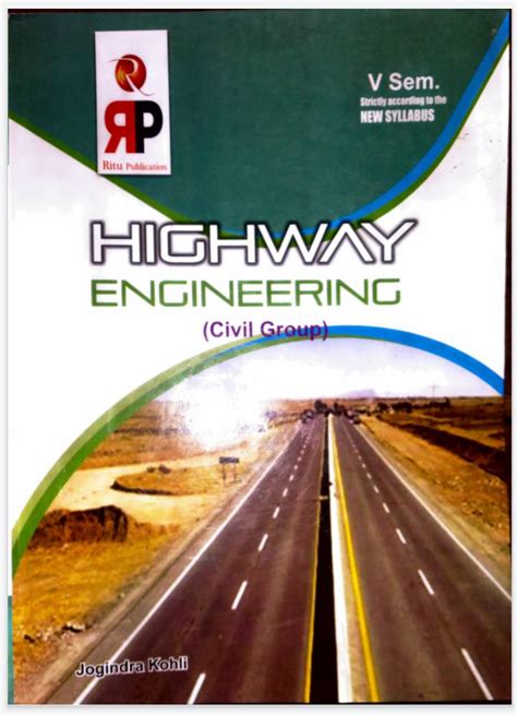 Highway Engineering book for 5th Sem Civil download - Way to Polytechnic