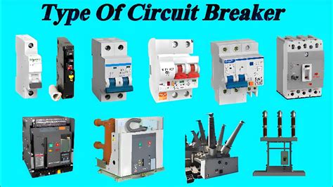 Type Of Electrical Circuit Breaker/Type Of Circuit Breaker - YouTube