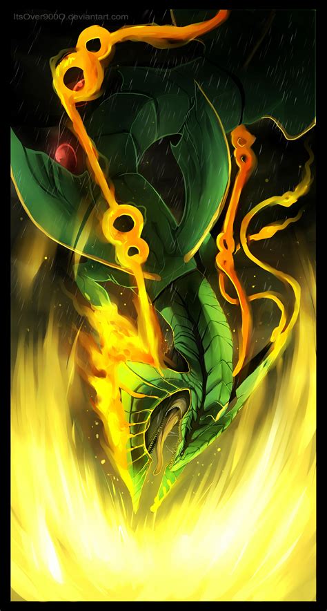 Mega Rayquaza: Dragon Ascent by Inklev on DeviantArt