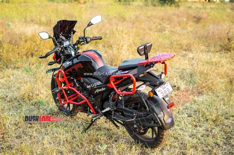 TVS Apache 200 Adventure Touring mod-job at Rs 11,360