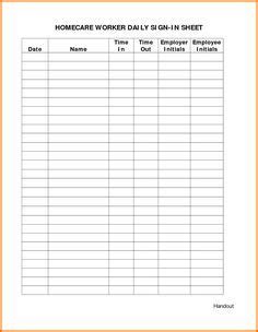 Employee Attendance Sheet PDF | Attendance sheet, Attendance sheet ...