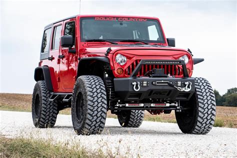 Rough Country 10524 Angry Eyes Grille for 07-18 Jeep Wrangler JK | Quadratec