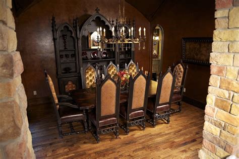 15 Rustic, Renaissance, Medieval Dining Rooms Part 1 | Gothic house ...