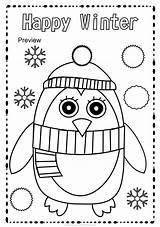 Winter Coloring Pages Printable sketch template