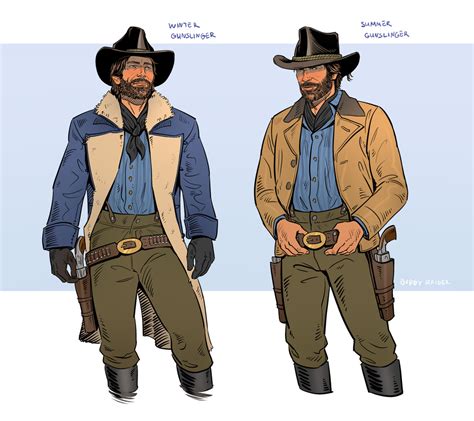 Arthur Morgan outfit (1\4) by birdyraider on DeviantArt