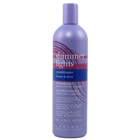 Clairol Shimmer Lights Conditioner for Blonde & Silver 16 oz - Shopolle.com