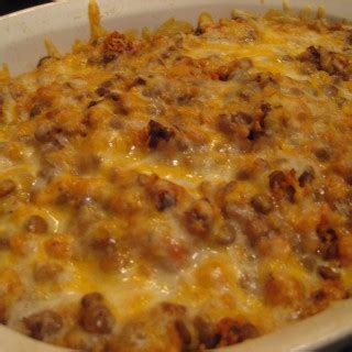 Lentil and goats cheese casserole