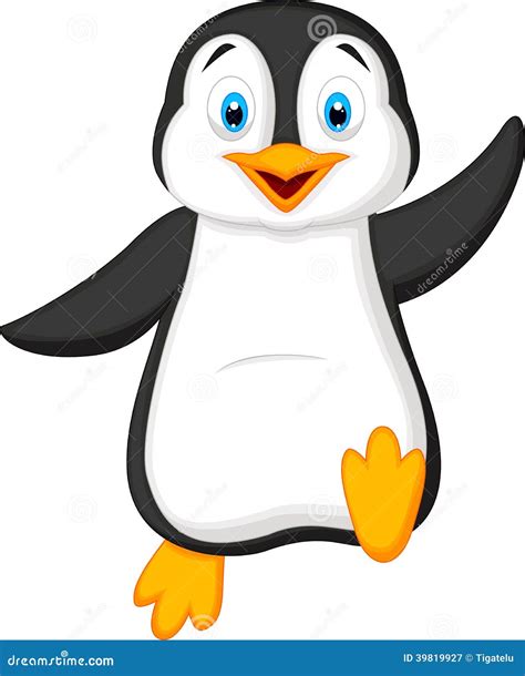 Cute Penguin Cartoon Characters Vector Set. Arctic Creature Wearing Sweater | CartoonDealer.com ...