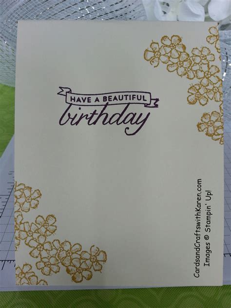 Happy Birthday Diane! | Cards and Crafts with Karen