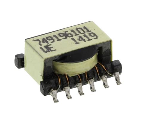 749196101 Wurth Elektronik | Wurth Elektronik Pulse Transformer 1:1:1:1 ...