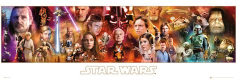 STAR WARS - Complete Saga Poster | Sold at UKposters