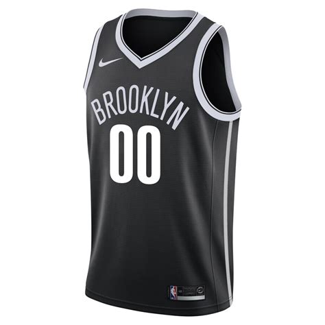 Brooklyn Nets Nike Swingman Custom Jersey Black – Icon Edition – Www ...