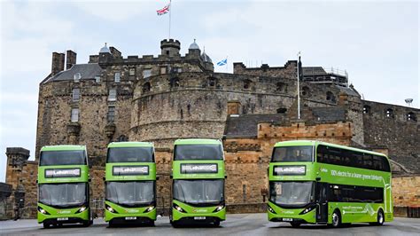 Edinburgh, an electric bus fleet funded by SP Energy Networks - Sustainable Bus