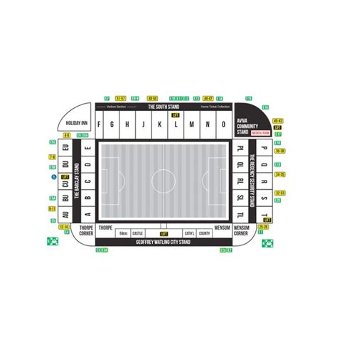 Carrow Road Seating Plan for Take That Concert