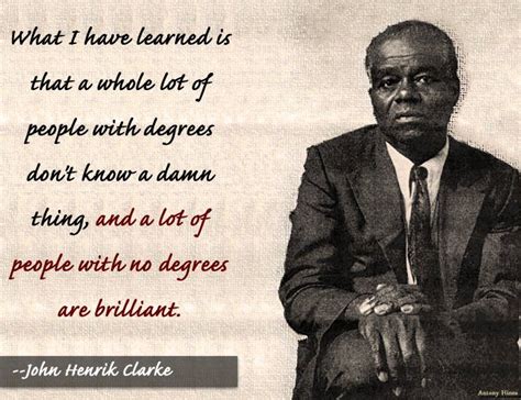 John Henrik Clarke Quotes. QuotesGram