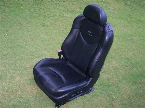 08-15 Infiniti G37 Q60 Coupe Driver Power Seat Left Complete Black OEM ...