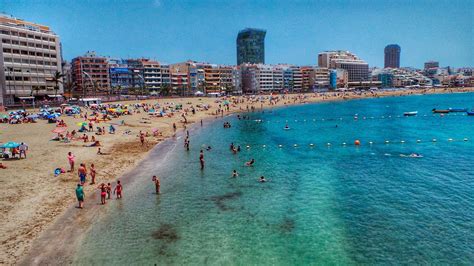 Navidad 2015 Playa Las Canteras La Puntilla Las Palmas de Gran Canaria - YouTube