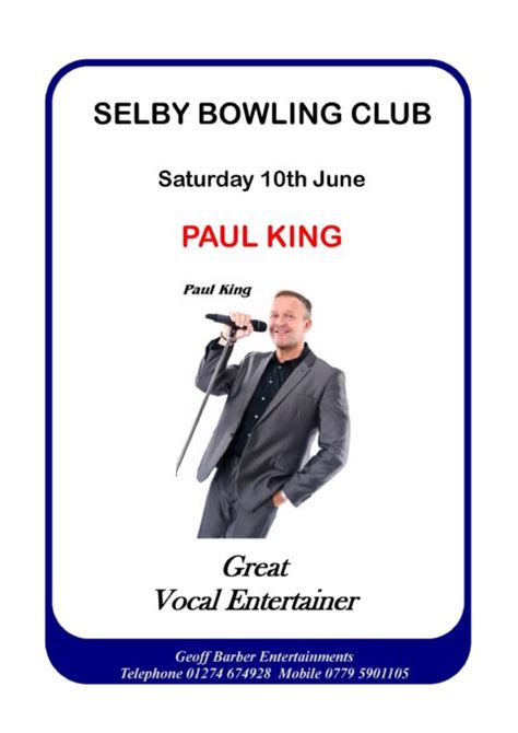 Events - Selby Bowling Club