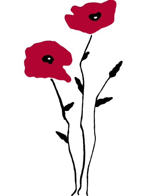 Poppy Clipart Transparent Background - ClipartLib