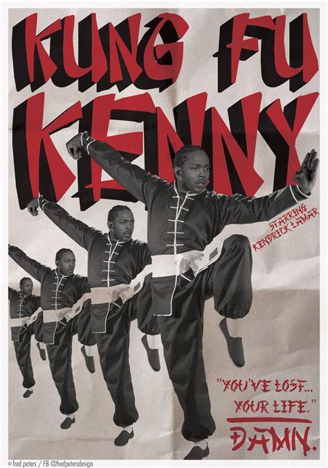 [OC]Kung Fu Kenny movie poster : HipHopImages