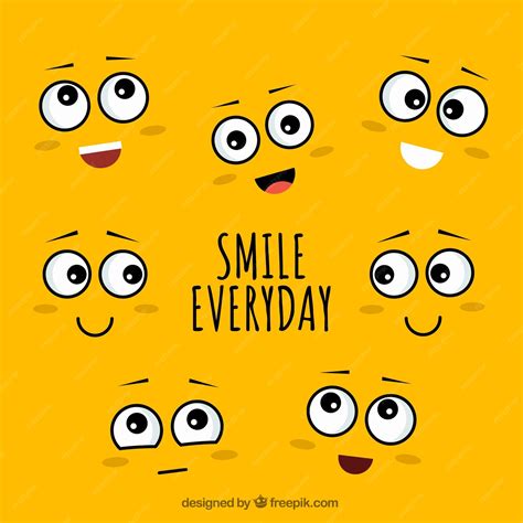 Free Vector | Smile everyday background