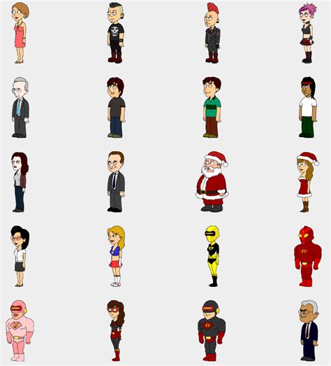 Image - Comedy World Stock Characters Page 5.png | GoAnimate V2 Wiki ...