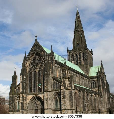 Gothic Architecture Of Glasgow Cathedral Scotland Stock Photo 8057338 : Shutterstock