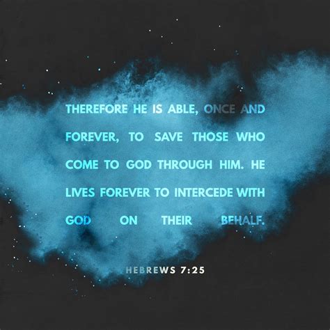 Hebrews 7:25 | Creative | Scripture Art | Free Church Resources from ...