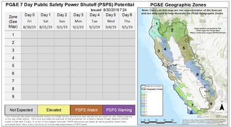 PG&E now publicizing power shutoff forecasts | Piedmont Exedra