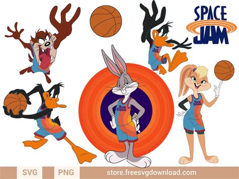 Space Jam Tune Squad SVG, Clipart, Cricut | ubicaciondepersonas.cdmx.gob.mx