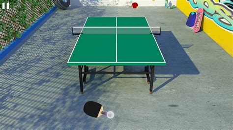 How to spin a ball in virtual table tennis and can spin a serve too - YouTube