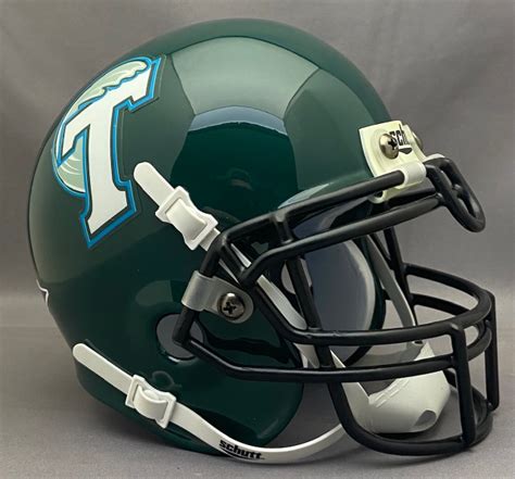 Tulane Green Wave Schutt round earhole 1998-2009 (last one)