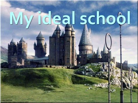 My ideal school - online presentation