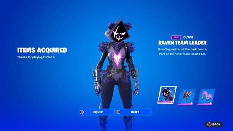 How to Get RAVEN TEAM LEADER SKIN for FREE in Fortnite! (Nevermore Hearts Pack) - YouTube