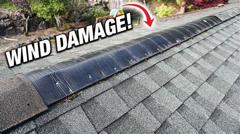 How To Fix Roofing Ridge Caps Damaged From Strong Winds! DIY For Beginners! - YouTube