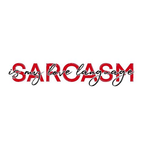 Sarcasm Vinyl sticker/Weatherproof/Decal | Etsy