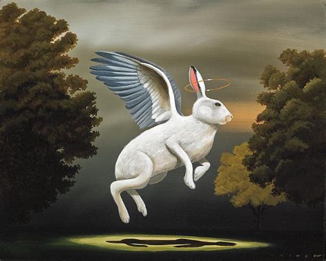 Angel Hare V by Robert Deyber | Bunny rabbit art, Surreal art, Bunny art