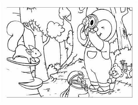 Free coloring page of T'choupi to color - Tchoupi Coloring Pages for Kids